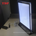 Custom Stand-up Led Backlit Advertising Display Slim A4 Poster Menu Holder Acrylic Light Box